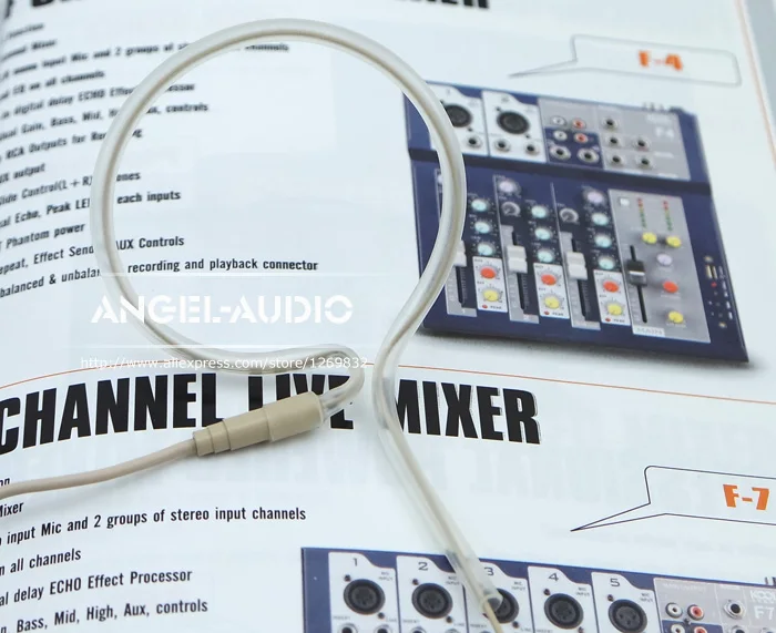 Высококачественный телесный бежевый ушной крючок женский винт 3 5 мм разъем