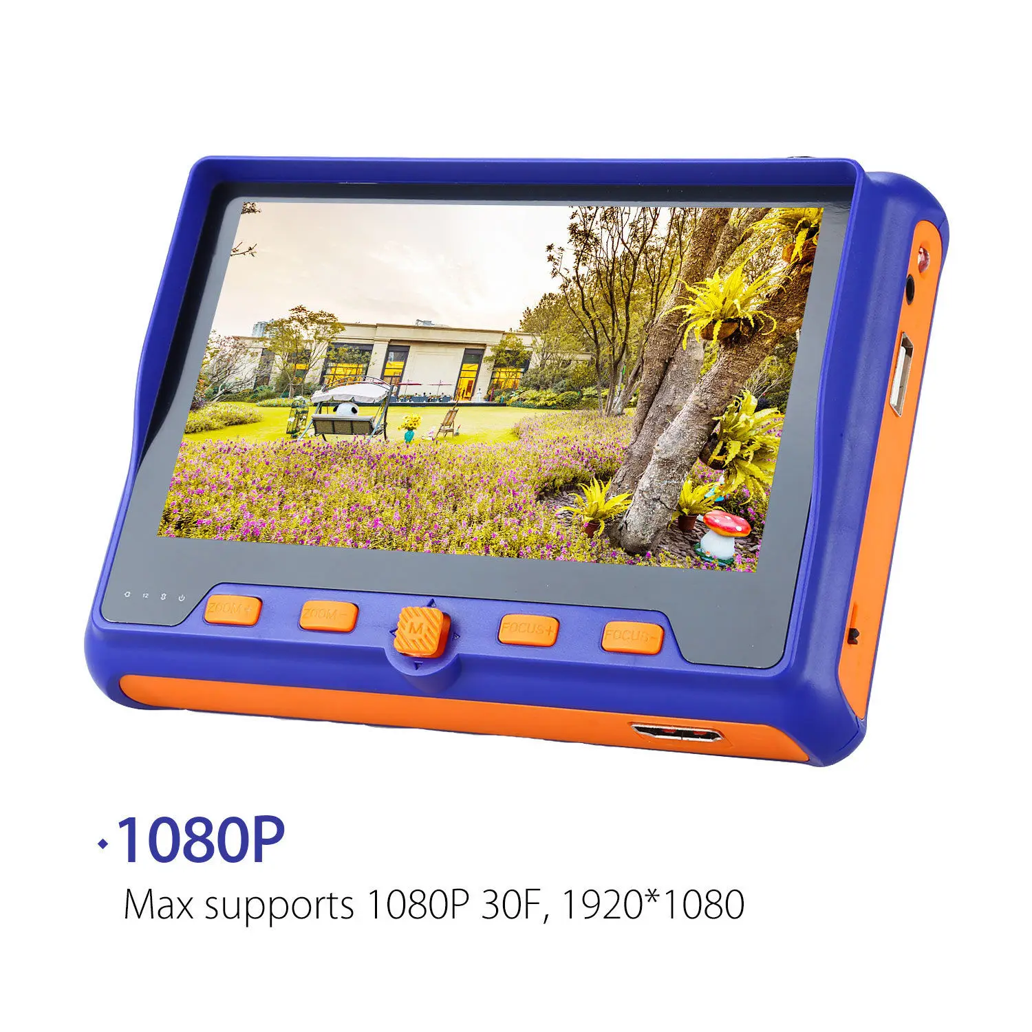 SEESII 5 дюймов 1080P камера тест er монитор TVI CVI AHD VGA HDMI PTZ контроль ЖК экран W/BNC кабель cctv