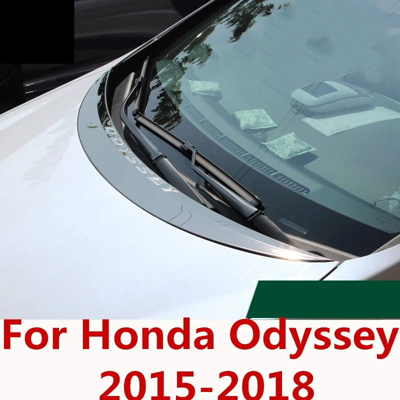 Для Honda Odyssey 2015 2018 передняя решетка из нержавеющей стали капот крышка двигателя
