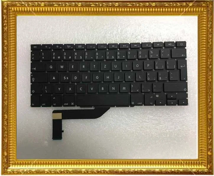Новая клавиатура A1398 для MacBook Pro Retina 15 4 &quotA1398 Чешская CZ КЛАВИАТУРА 2012 2013 2014 2015 года |
