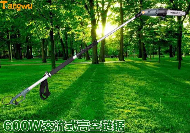 Электрическая пила бесплатная доставка цепные пилы на высокой высоте 600 Вт.