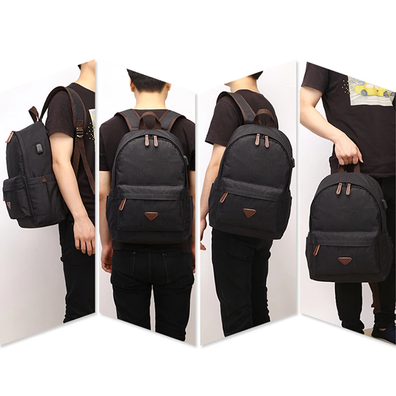 SNAP TOURS 2019 USB Charging Notebook Backpacks For Men Korean Casual Travel Backpack Man Black Urban Trip Bagpack | Багаж и сумки