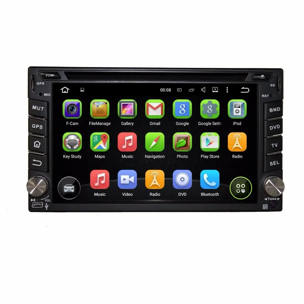 Автомобильный DVD-проигрыватель на основе Android с BT GPS 3G WIFI 6 2 дюйма автомобильный