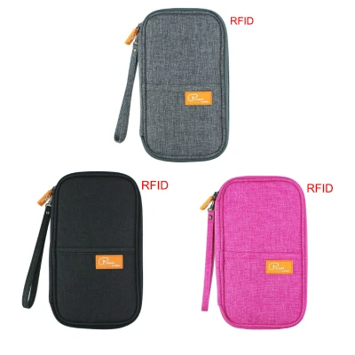 RFID Mix Colors 10 шт. RFID Держатель для паспорта, дорожный кошелек, кошелек для кредитных карт, Обложка для паспорта, водонепроницаемый органайзер для документов, сумка для паспорта - Цвет: RFID Mix Colors