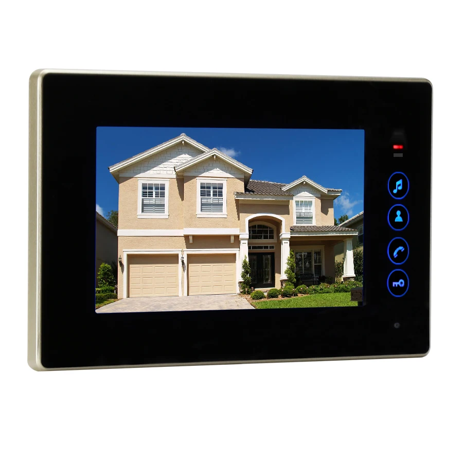 JEX Video Door Phone Doorbell system Kit 7 inch LCD Screen Waterproof Password Keypad RFID Camera In Stock 1V3 Intercom | Безопасность и