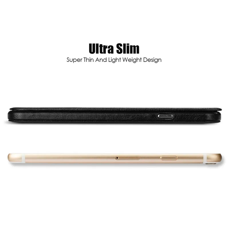 Jisoncase Чехол-книжка для iPhone 6 Plus из искусственной кожи, роскошный чехол-книжка с подставкой для iPhone 6S Plus, чехол-книжка для Apple, 5,5 дюймов