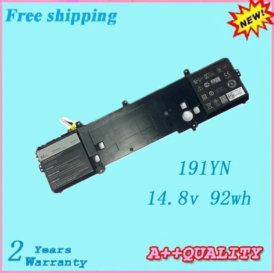 Высококачественный черный Аккумулятор для ноутбука Dell 191YN 2F3W1 Alienware 15 R1 14 8 в 92