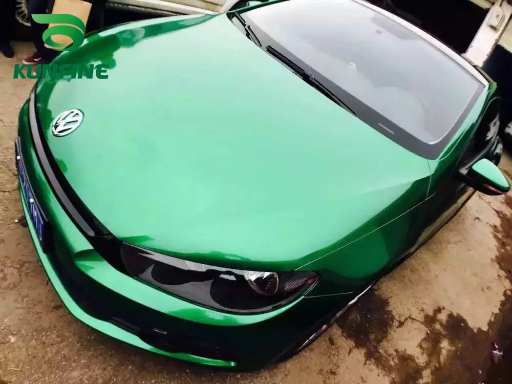 Автомобильный Стайлинг обертка Аврора зеленая Автомобильная виниловая пленка