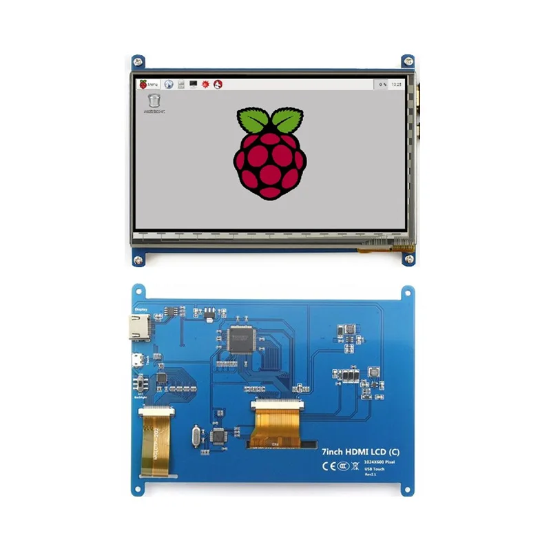 Raspberry Pi дисплей 3 5 дюйма дюймов 7 TFT ЖК сенсорный экран модуль HDMI для 4 Модель B/ RPi B