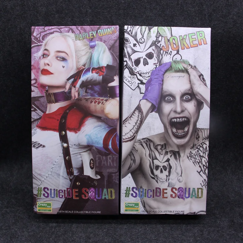Сумасшедшие игрушки 1:6 Harley & Joker экшн фигурка из ПВХ кукла аниме коллекционные