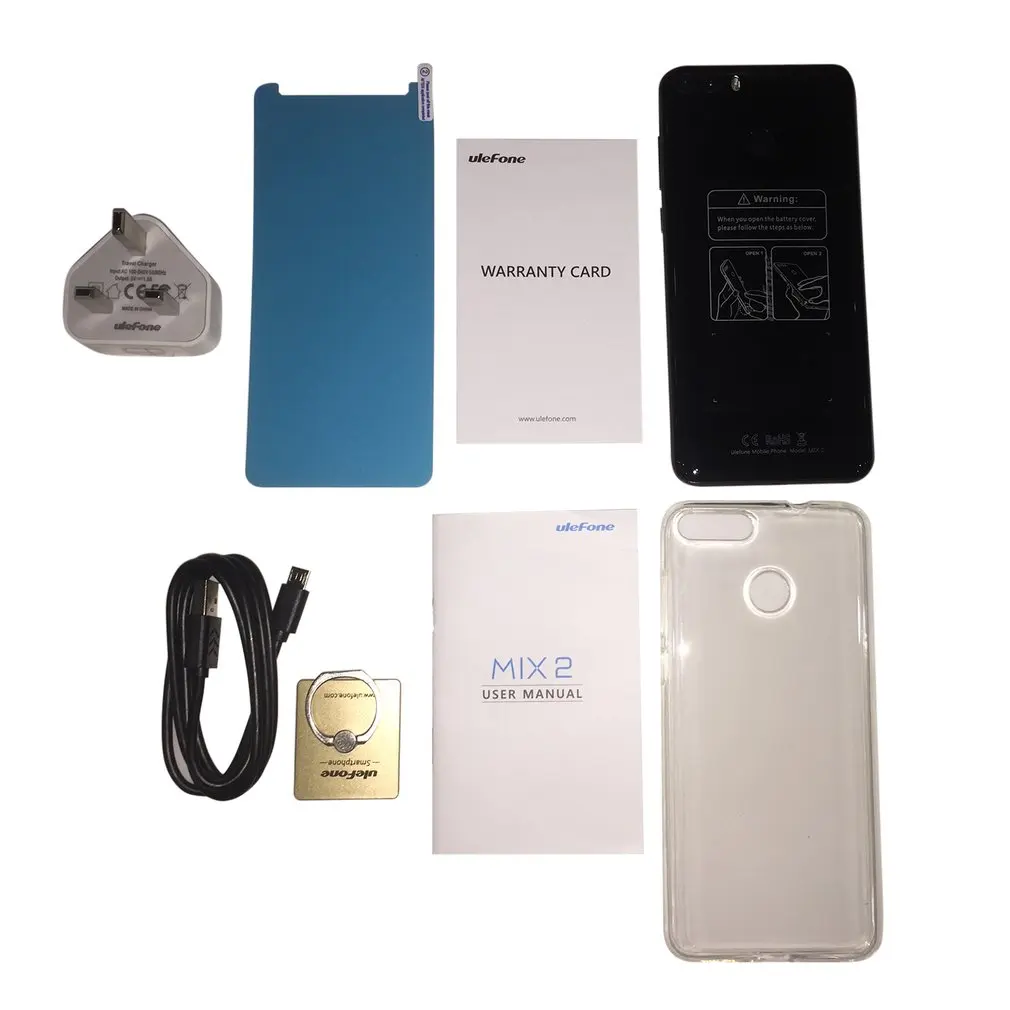 Ulefone Mix 2 смартфон 4G mtk6737 четыре ядра Android 7 0 ГБ + 16 5 дюймов HD 18:9 Дисплей 13MP двойной