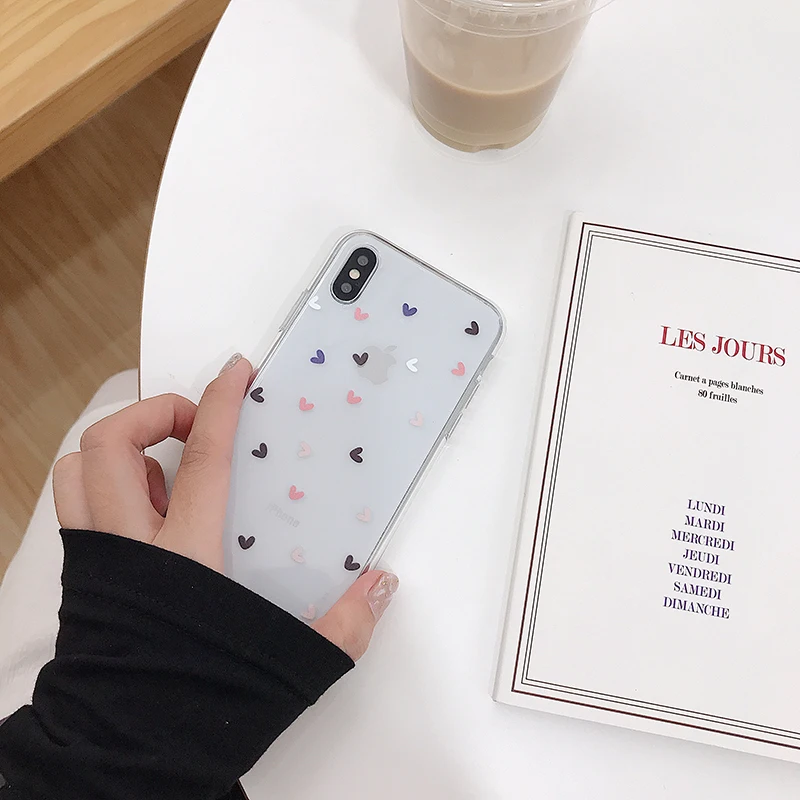 С принтом любящее сердце набор телефонные чехлы для huawei P20 P30 Коврики 20 Pro Lite Nova 3 3e 4 4e Honor 10 8X Lite Чехлы Чехол capa