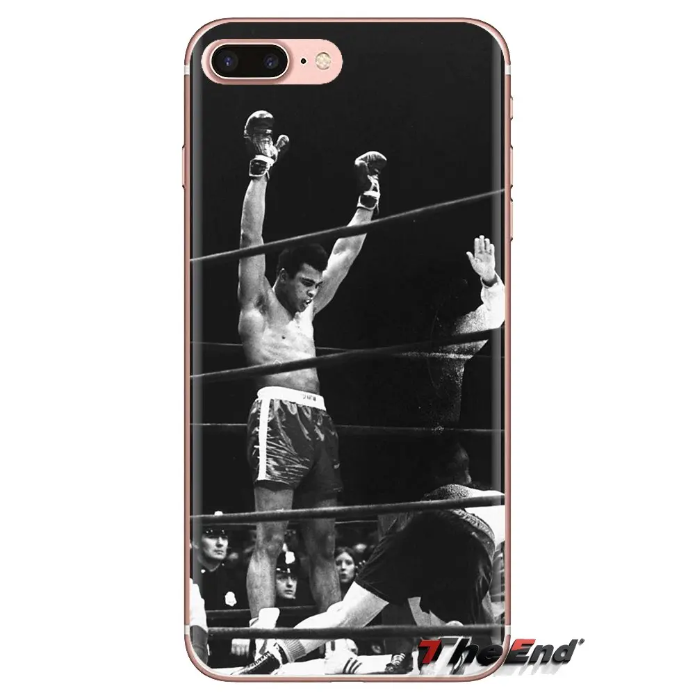 Прозрачный мягкий чехол для Xiaomi Mi4 Mi5 Mi5S Mi6 Mi A1 A2 5X 6X 8 9 Lite SE Pro Max Mix 2 3 2S Muhammad Ali |