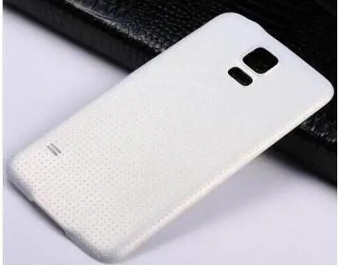 Белый Чехол для samsung Galaxy S5, чехол на батарейку, задняя крышка, Сменный Чехол для телефона - Цвет: Белый