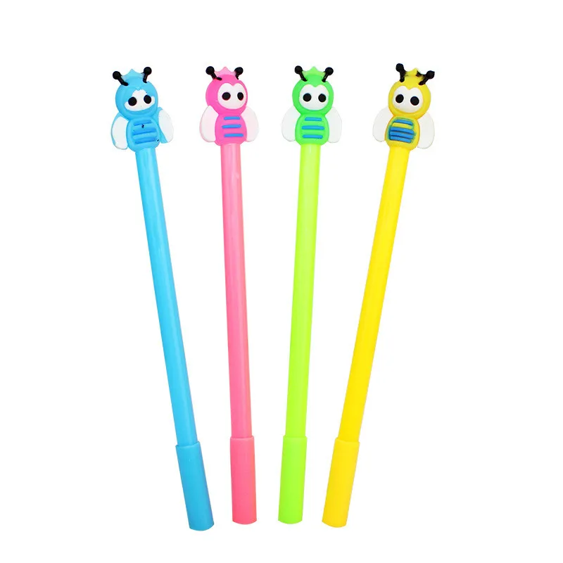 Ceny 40 Sztuk Słodkie Pszczoły Kreskówkowe Długopis żelowy Proste Kreatywne Materiały Dla Studentów Piśmienne Hurtownia