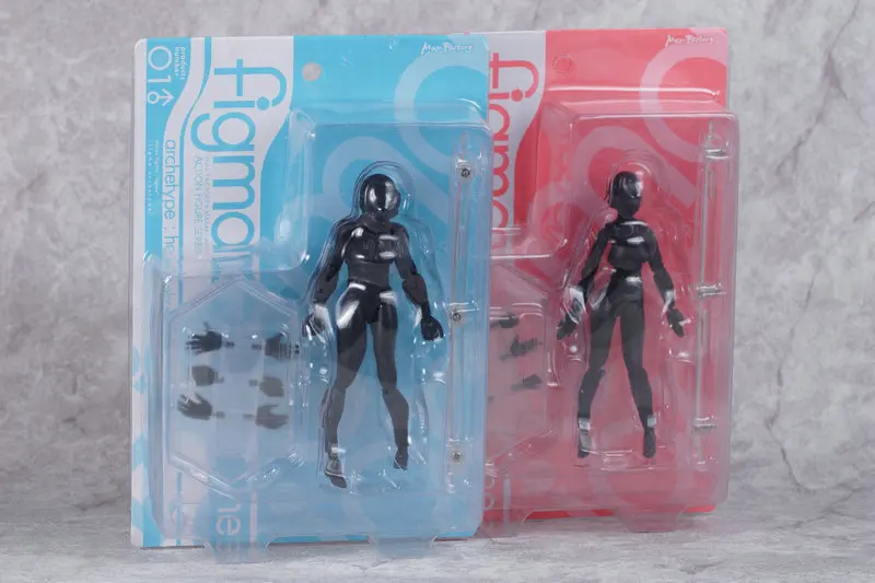 Экшн фигурка Figma черная 13 см|figma anime|boy giftaction figure pvc |