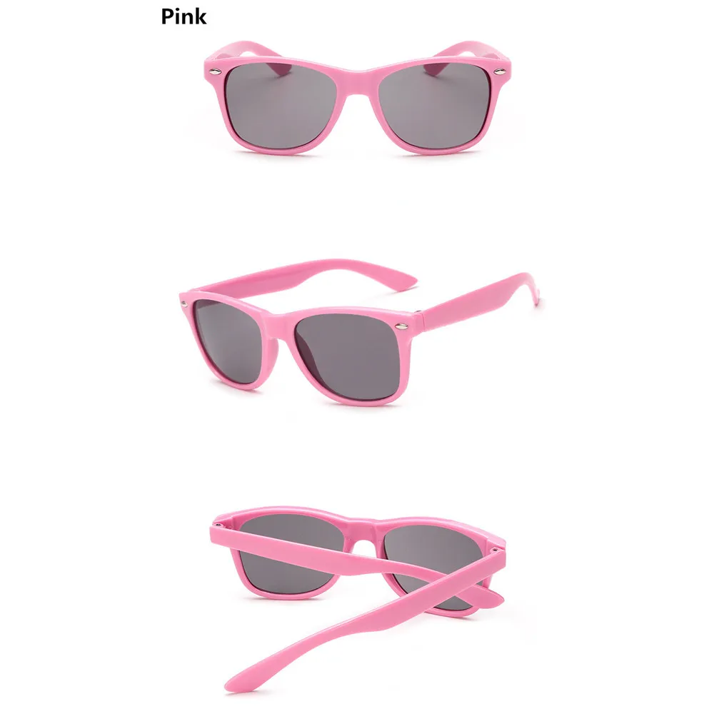 Брендовые новые детские солнцезащитные очки Gafas Oculos De Sol, мульти рамки, Ретро стиль, детские солнцезащитные очки, черные розовые очки, солнцезащитные очки UV400