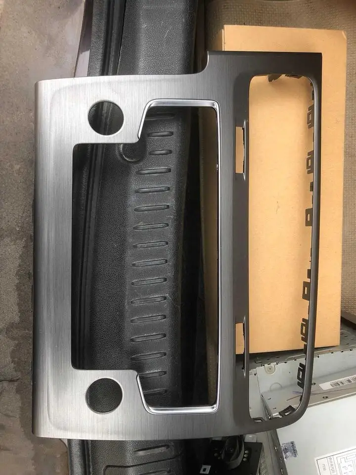 Для VW Golf 7 MIB 5GD035280B 6 5 дюймовая коробка Серебряная рама для радио Панель CD
