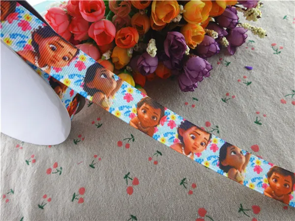 17092046 новое прибытие 7/8 &quot(22 мм) 10 метров/lot принцесса печатных Grosgrain ленты