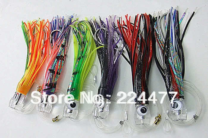 Бесплатная доставка 5 дюйма приманка-осьминог искусственная смола головка с