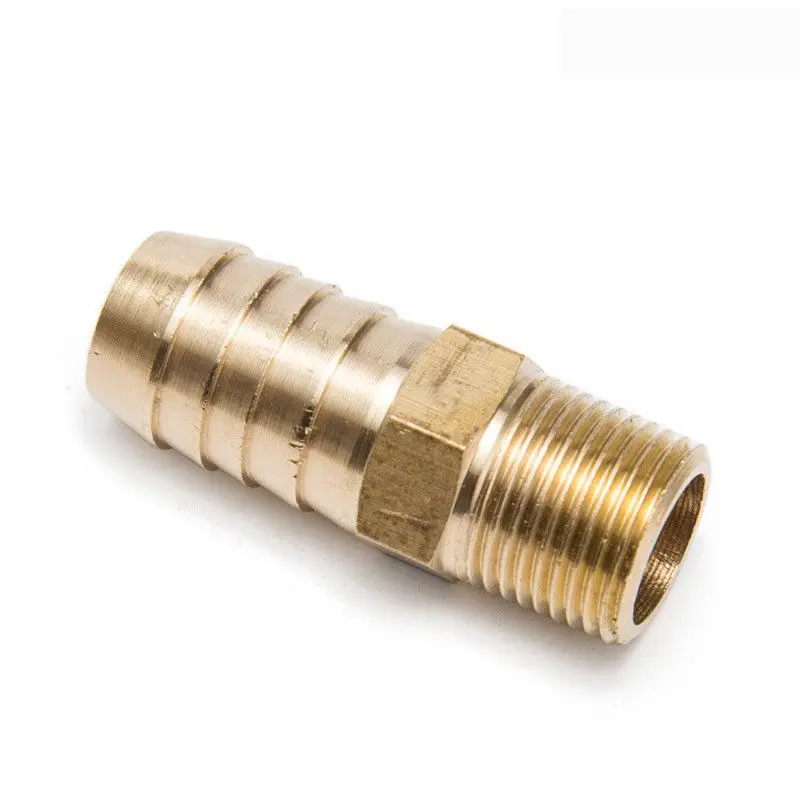 Латунный фитинг муфта 5/8 &quotшланг ID x 3/8&quot Мужской NPT Топливный Газ Вода |