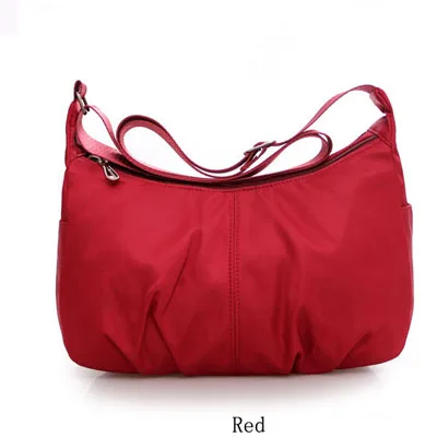 Red Новинка, Нейлоновые женские сумки через плечо, дизайнерские сумки для женщин, сумка-тоут, женские сумки-мессенджеры, женские сумки Z303 - Цвет: Red