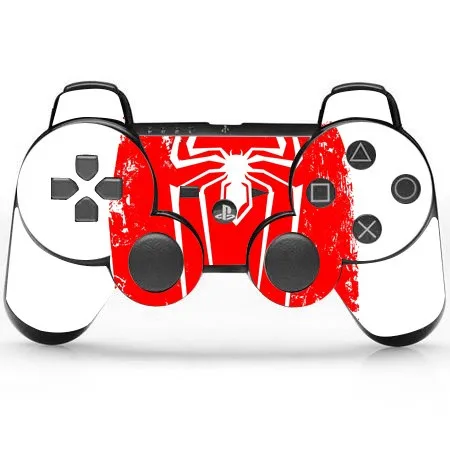 Человек-паук Стильная защитная виниловая наклейка для PS3 контроллер наклейка защитный чехол для джойстика для sony Playstation 3