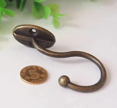 Фурнитура A4 крючки из цинкового сплава для ткани винтажный настенный крючок