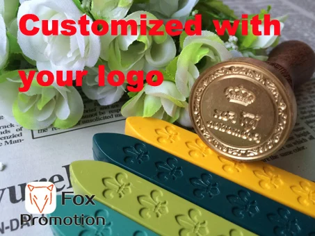 Customized set Настраиваемый штамп с подарочной коробкой, набор восковых штампов в стиле ретро, подарочный набор 26 alphets, поздравительные слова на выбор - Цвет: Customized set