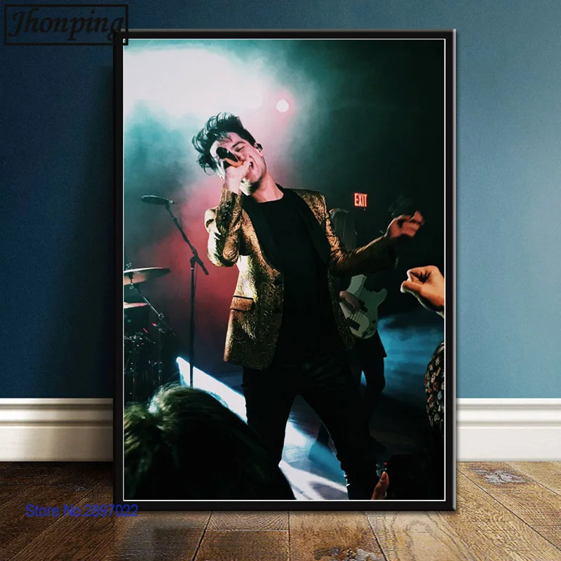 Brendon урие Panic! at the Disco Горячая музыкальный Звездный Плакаты и печать Картина