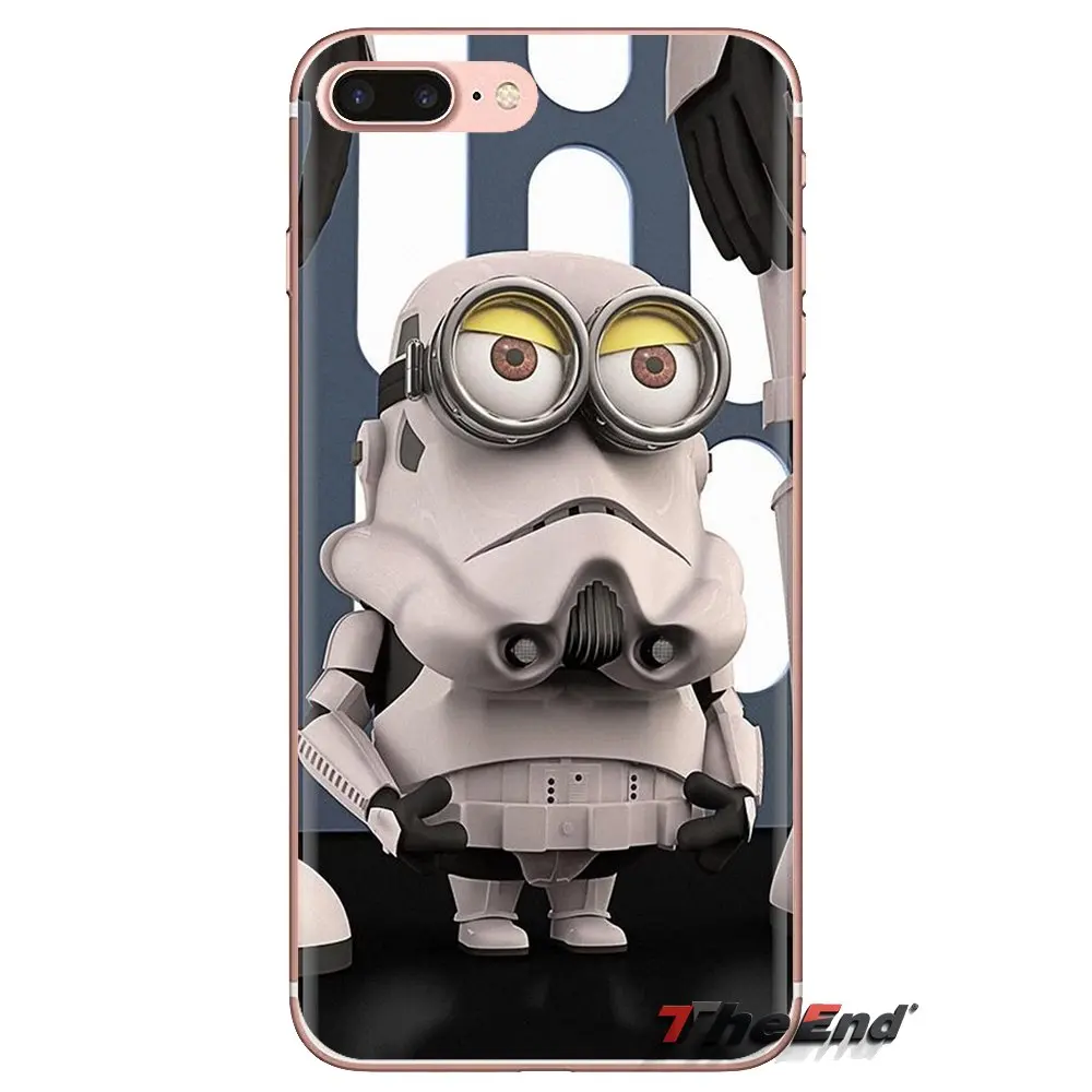 Прозрачный чехол из ТПУ для Samsung Galaxy S3 S4 S5 Mini S6 S7 Edge S8 S9 S10 Plus Note 3 4 5 8 9 Stormtrooper Helmet Star