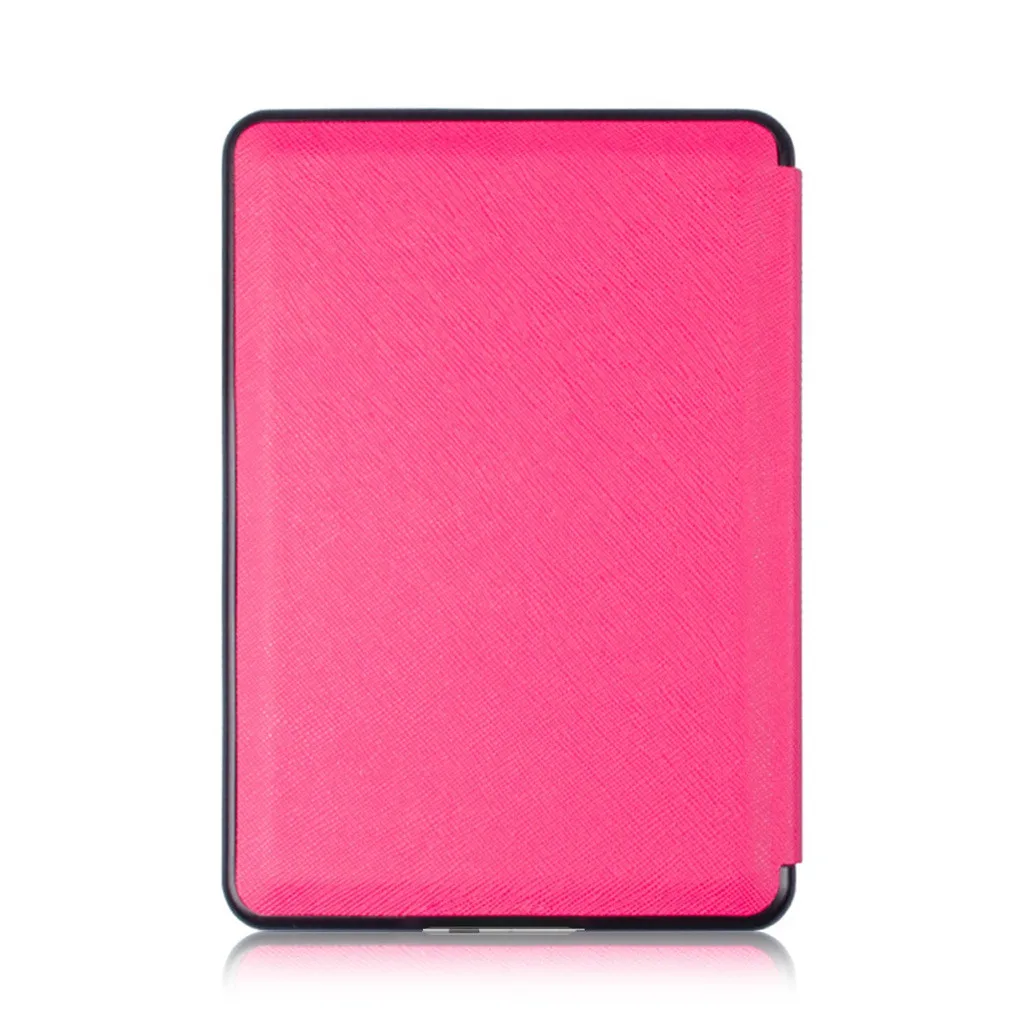 Hot Pink Защита для Amazon All-NEWKindle 10th Gen 6 ''Тонкий Смарт кожаный чехол складной водостойкий чехол для крышки корпуса для планшетов - Цвет: Hot Pink
