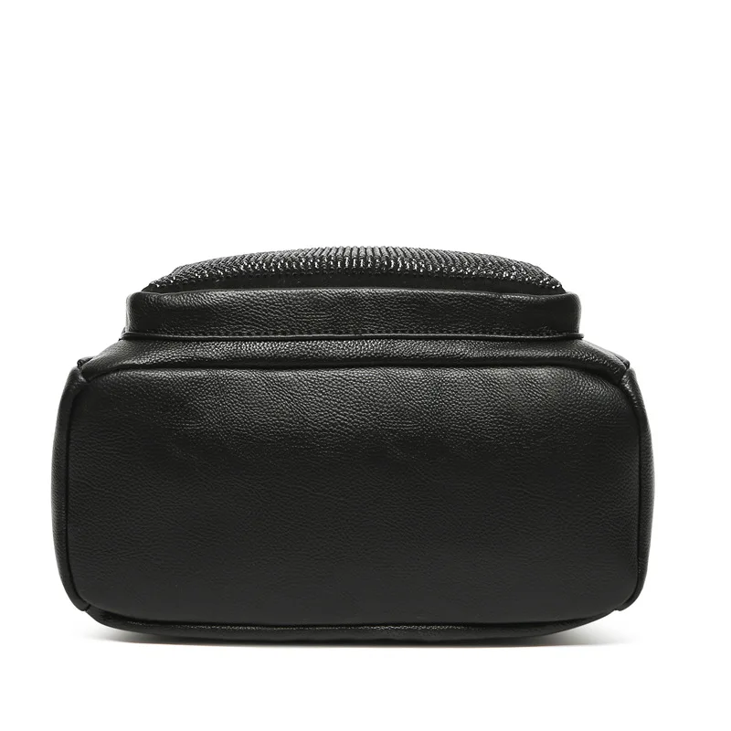 Женские рюкзаки из 100% натуральной кожи новый модный роскошный брендовый женский