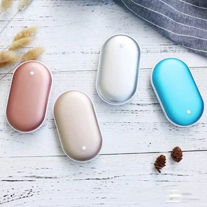 Обогреватель для рук, портативный мини-обогреватель для рук, 5 В, USB, с двойным подогревом