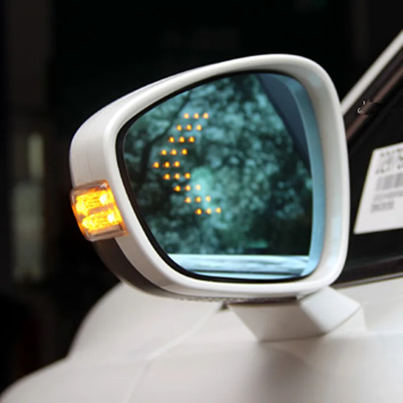 Совершенно новые синие широкоугольные очки для бокового зеркала заднего вида с