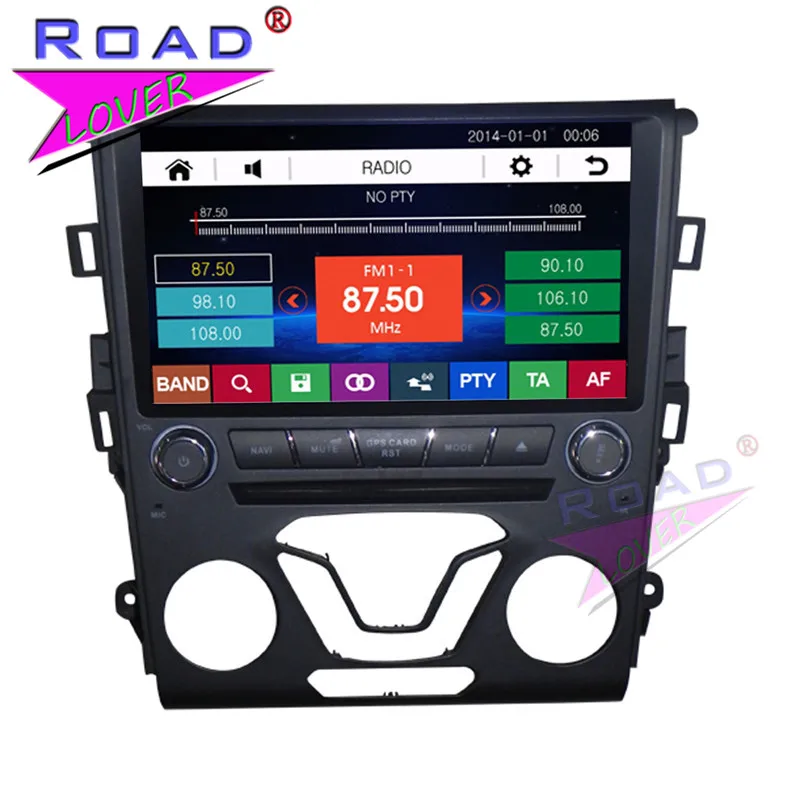 Автомобильный мультимедийный DVD проигрыватель TOPNAVI Wince 6 0 2Din 9 дюймов радио для Ford