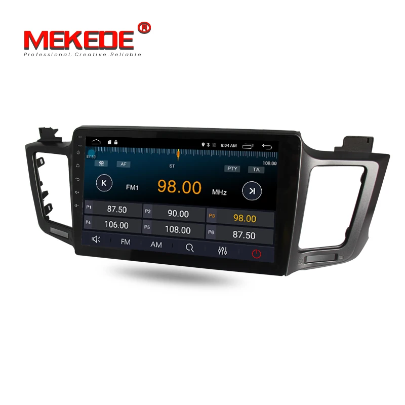 10.1&quot 1024*600 screen 4G SIM lte Car DVD Multimedia Player Radio For Toyota RAV4 2013 2014 2015 2016 2017 android 7.1 2G RAM |