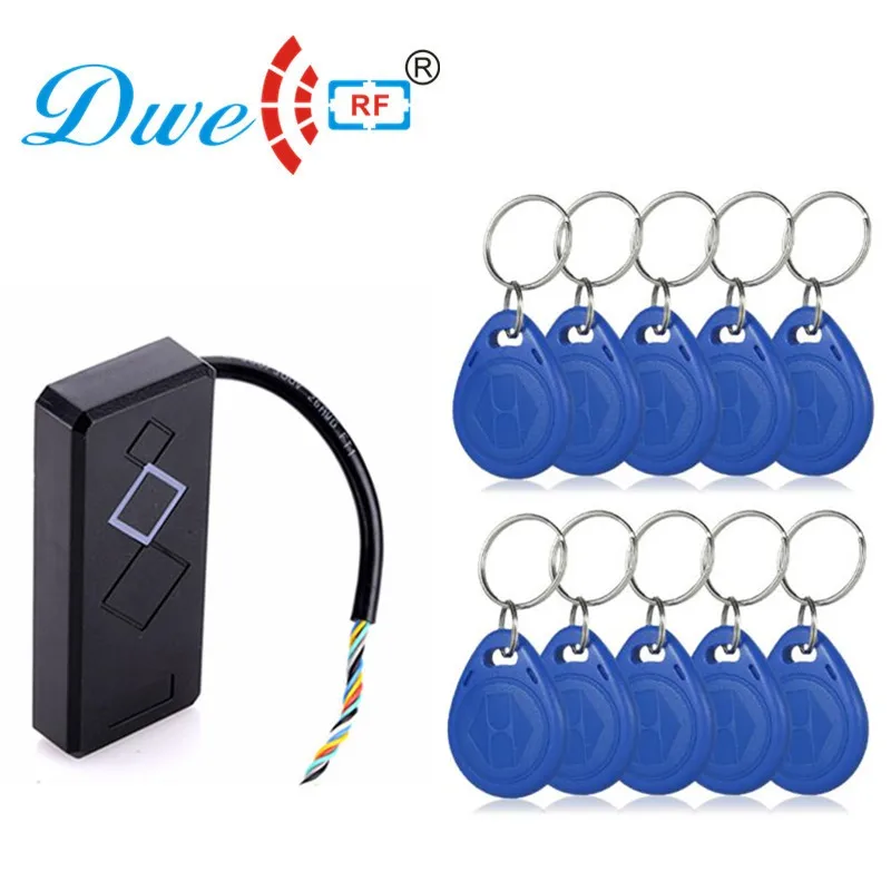 РЧ id mini smartkey wiegand настенный rfid считыватель 125 кГц двери карты доступа для ключей