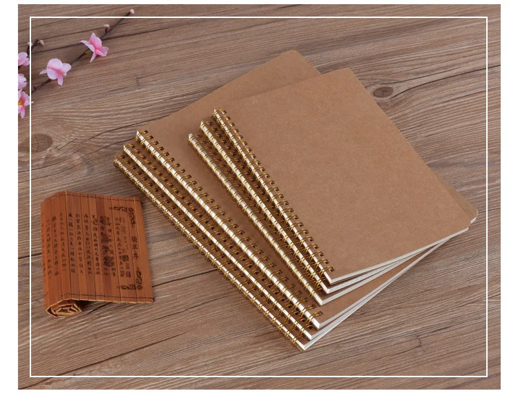 Блокнот А5 Bullet Journal Средний крафт-сетка в горошек пустой ежедневник еженедельник книга управление временем школа планирования принадлежности подарок
