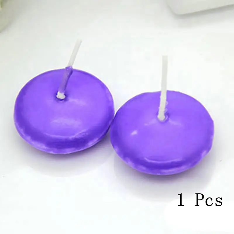 1 PCS С Днем Рождения мультяшная свеча Микки и Минни Маус Мышь Юбилей номера От 0 до 9 лет плавающие свечи для украшения для детской вечеринки "сделай сам" - Цвет: Purple 1 Pcs