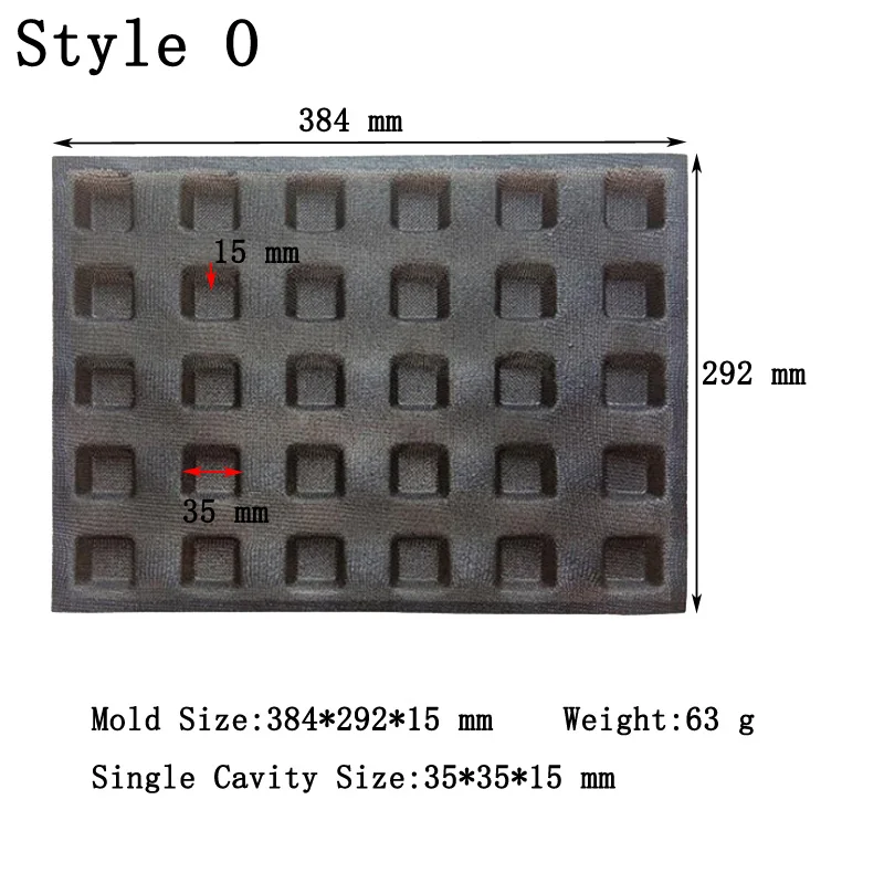 Meibum антипригарная силиконовая форма для хлеба вечерние DIY длинный лоток для багета Eclair круглая форма для булочек принадлежности для приготовления кондитерских изделий - Цвет: Style O