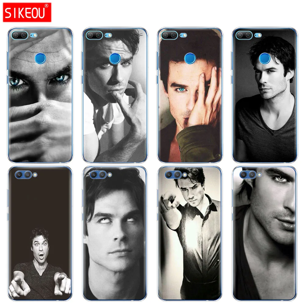 Силиконовый чехол для телефона Huawei Honor 10 V10 3c 4C 5c 5x 4A 6A 6C pro 6X 7X 6 7 8 9 LITE The Vampire Diaries Ian on.