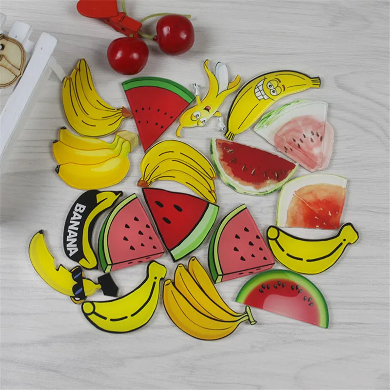 1 шт. фрукты серии значок одежда Бесплатная доставка акрил знак Рюкзак украшения