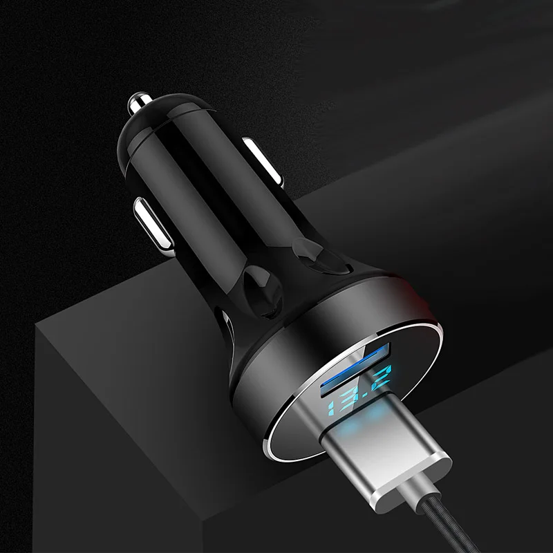 Автомобильное зарядное устройство JaJaBor с 2 usb-портами для быстрой зарядки со