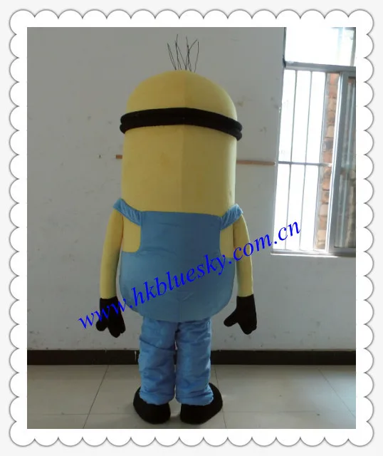 2015 new design one eye despicable me minion mascot costume | Тематическая одежда и униформа