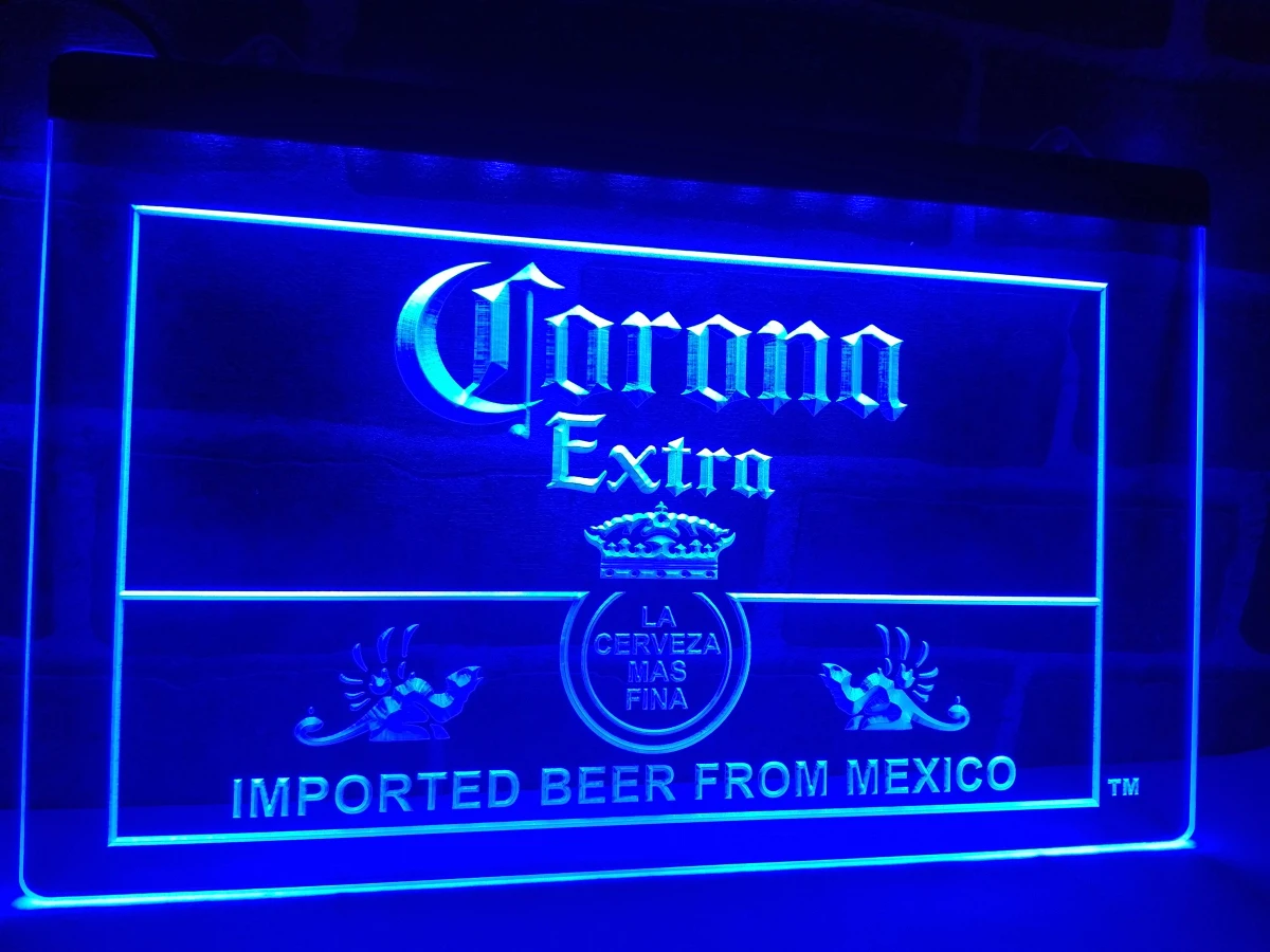 LE040- Corona Mexico Beer Bar Pub Club LED Neon Light Sign home decor crafts | Дом и сад