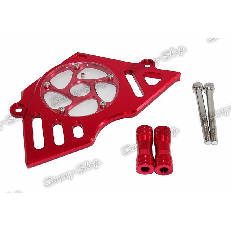 

waase For Honda CBR250R CBR 250R 2011 2012 2013 2014 Motorcycle Aluminum Front Sprocket Chain Guard Cover Left Side Engine
