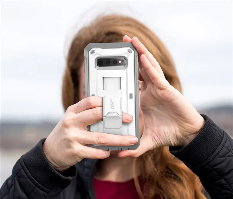 SUP чехол для samsung Galaxy S10 Plus чехол 6," UB Pro полный корпус прочная подставка чехол без встроенной защиты экрана