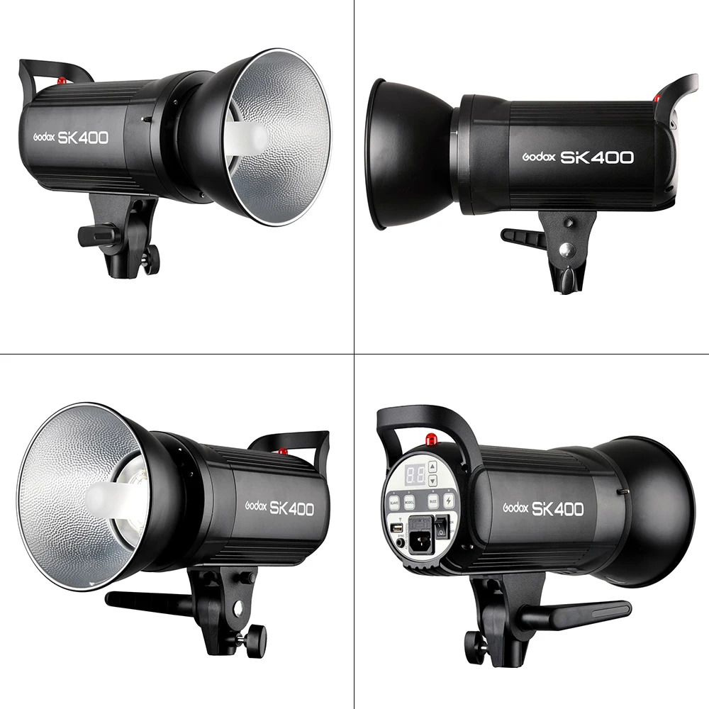 Профессиональная студийная вспышка Godox SK400 SK серии 220V power Max 400WS GN65