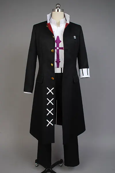 Костюм для косплея из аниме Супер данганронпа 2 Униформа пальто рубашка шарф